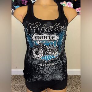 Ride Route 66 Tank Top